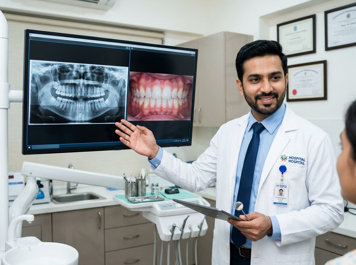 Treatment of bite problems and jaw alignment issues